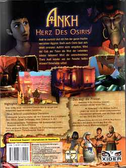 Ankh 2 - Cover back